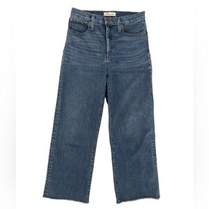 Madewell Slim Wide-Leg Crop Jeans